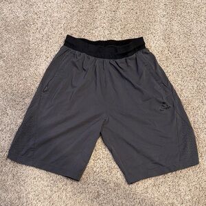 Adidas Men's Charcoal Athletic Shorts